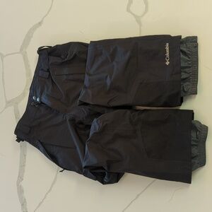Columbia men's ski pants size medium black omni heat
